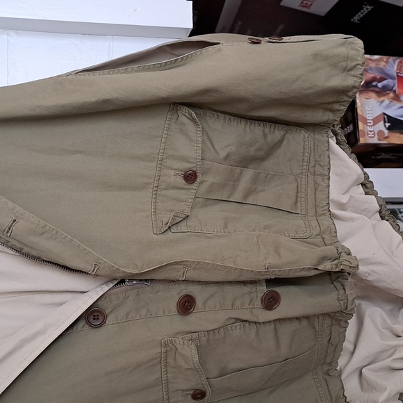 Ralph Lauren Rugby Military Cape/Poncho szXS. 100% Cotton EUC - Picture 4 of 9